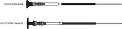Picture of Teleflex CC34305 SeaStar Solutions 33C Universal Control Cable with Knob and T-Handle