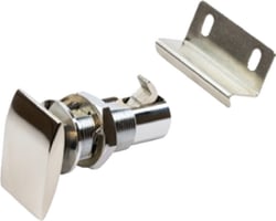 Picture of Sea-Dog Line 2254201 Push Button Cabinet Latch Rectangular Stainless Steel