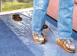 Picture of Surface Shields 022CS18200 18" x 200' Carpet Protection Film Roll