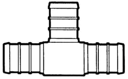 Picture of Lasalle Bristol 49UTT333 QestPEX Tee Fitting 1/2" Barb