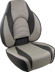 Picture of Springfield Marine 1041634-1 Fish Pro High Back Boat Seat Charcoal Gray