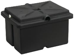 Picture of Moeller 042333 Roto-Molded Dual Marine Battery Box for Two Group 24 Batteries