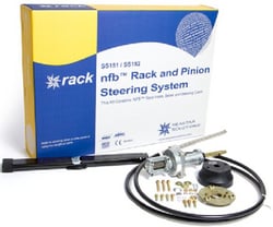 Picture of Teleflex SS15213 SeaStar No Feedback Rack and Pinion Steering Kit Dual Cable