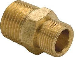 Picture of Teleflex HF5532 Hydraulic Steering Compression Fitting 3/8" Tube Brass 3-Pack