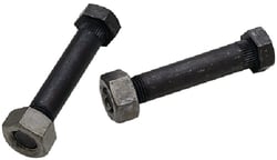 Picture of Fultyme RV 1071 Shackle Bolt 9/16" Zinc Plated with Nut