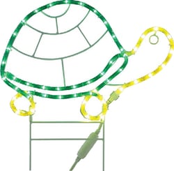 Picture of Ming's Mark Inc 8080124 Green LED Turtle Light 18 Inch Outdoor Decoration