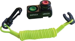 Picture of Continental AZ1030NG Kawasaki Jet Ski Safety Lanyard Switch Neon Green
