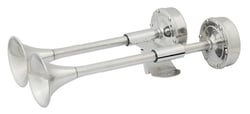 Picture of Seachoice 14623 Compact Dual Trumpet Electric Horn 12V Stainless Steel