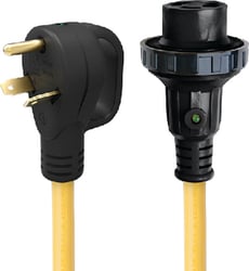 Picture of ParkPower by Marinco 30ARVD36 30 Amp RV Detachable Power Cord with Handle 36 Foot