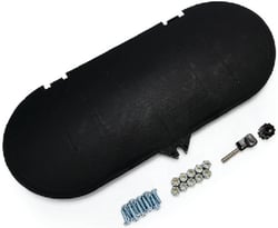 Picture of Camco 40567 Replacement Cap Kit for Propane Tank Cover, Single 20lb, Black