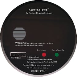 Picture of Mti Industries SA339BL Carbon Monoxide Alarm RV Battery Operated Black