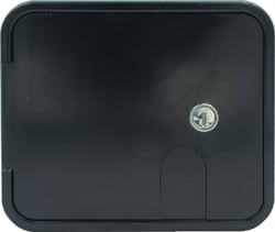 Picture of Thetford 94336 Medium 30/50 Amp Electric Cable Hatch - Black