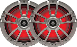 Picture of Infinity INF622MLT 6.5" Marine Coaxial Speakers with RGB Lighting Titanium