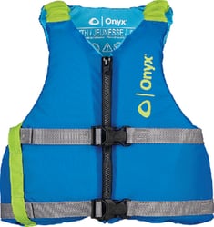 Picture of Full Throttle 12190050000221 Onyx Youth Paddle Life Jacket Blue