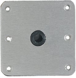 Picture of Swivl-Eze SP67739T Lock-N-Pin Seat Base Plate 7" x 7" Threaded