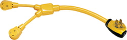 Picture of ParkPower by Marinco 169AYRV RV Y-Adapter 50A Male to Dual 30A Female