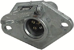 Picture of Pollak 11-404EP 4-Way Trailer Connector Socket