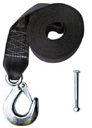 Picture of Precisioncut, Inc WS16 Replacement Winch Strap 16 Foot with Drop Forged Hook