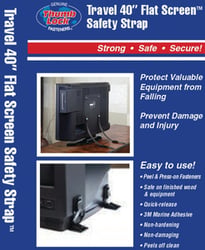 Picture of Ready America MRV4615 Travel 40" Flat Screen TV Safety Strap Kit