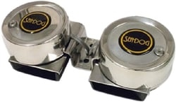 Picture of Sea-Dog Line 431125-1 MaxBlast Twin Mini Compact Horn 6 Amp 12V Stainless Steel