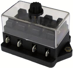 Picture of WirthCo 30110-7 ATO/ATC Fuse Block 4 Position with Dust Cover