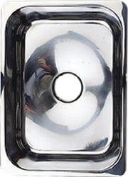 Picture of Scandvik 10218 Rectangular Stainless Steel Mirror Finish Sink