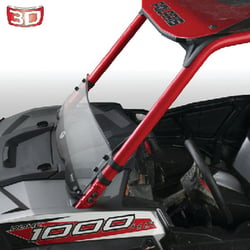 Picture of National Cycle N30230 Windshield Low Tint 3D Polycarbonate for Polaris RZR 1000