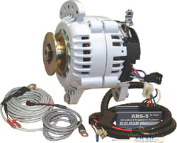 Picture of Balmar 60YP100SV 100A 12V Alternator Charging Kit with ARS-5 Regulator & Temperature Sensors