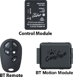 Picture of Powerwinch 901605 Carefree Connects Bluetooth Awning Control Kit with Motion Sensor