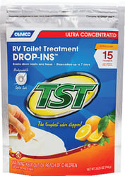 Picture of Camco 41183 TST Orange Drop-Ins RV Holding Tank Treatment 30-Pack