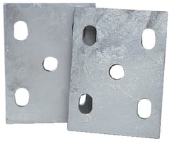 Picture of Dexter Marine Products 44557 Axle Mounting Plate 2500 lb Capacity