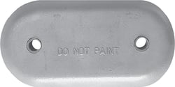 Picture of Martyr Anodes CMMZC406M Magnesium Hull Anode 8-5/8" x 4-1/4" x 1"