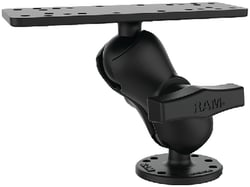 Ram Mounts RAM111UB Marine Electronics Mount with Short Double Socket Arm and Rectangle Base — image 3