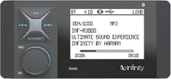 Picture of Infinity INFR3000 Marine Bluetooth Stereo Receiver with 4" LCD Display