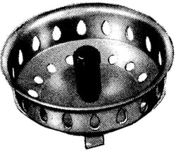 Picture of Lasalle Bristol 65JNBSK10081 RV Sink Strainer Basket 3-1/2 Inch Stainless Steel