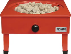 Picture of Suburban Mfg 3033A Voyager Portable Gas Fire Pit 54,000 BTU