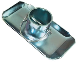 Picture of Wesbar 500244 Removable Foot Plate Jack - 15" Travel Weld-On Bolt-On Bracket