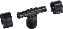 Picture of Flair-It Sales 30822 PEXLock Male Tee Fitting 1/2 Inch x 1/2 Inch x 1/2 Inch MPT