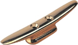 Picture of Sea-Dog Line 042103 Closed Base Brass Cleat 3-3/16 Inch