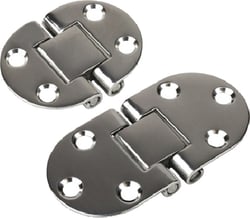 Picture of Sea-Dog Line 2015551 Round Side Two Pin Hinge 3 Inch Stainless Steel