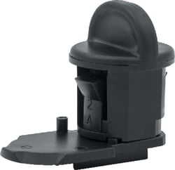 Picture of Thetford 94157 RV Hatch Thumb Lock Black Plastic