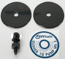 Picture of Whale Water Systems AS3719 Eyebolt and Clamp Plate Assembly for Gusher 10 Pump