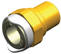 Picture of Whale Water Systems WX1513B Quick Connect Adapter 1/2" NPT Male to 15mm