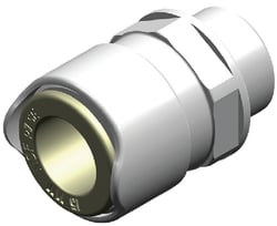 Picture of Whale Water Systems WX1514B Straight Adaptor Male 1/2 Inch Quick Connect Fitting