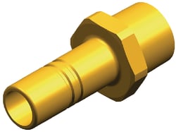 Picture of Whale Water Systems WX1534B Quick Connect Stem NRV Adaptor Male 1/2" NPT