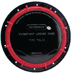 Picture of Whale Water Systems LD4000 Watertight Locker Door Black