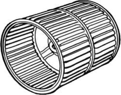 Picture of Suburban Mfg 350206 Blower Wheel for NT-Q Series Furnaces