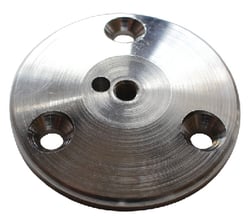 Picture of Anglers Pal AP13003 Chrome-Plated Steel Base Plate for AP-100 Rod Holder