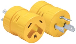Picture of ParkPower by Marinco 128A RV Generator Adapter 20A Locking 4-Prong