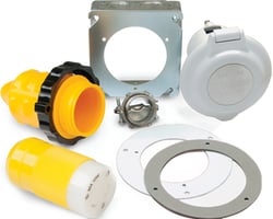 Picture of ParkPower by Marinco 30ARVKIT 30 Amp RV Power Inlet Conversion Kit